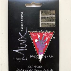 Barney’s Lady Gaga Minx nail print stickers Naomi